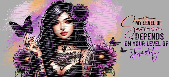 16oz Sunflower Girl-SU-104